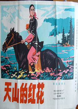 天山的红花电影海报